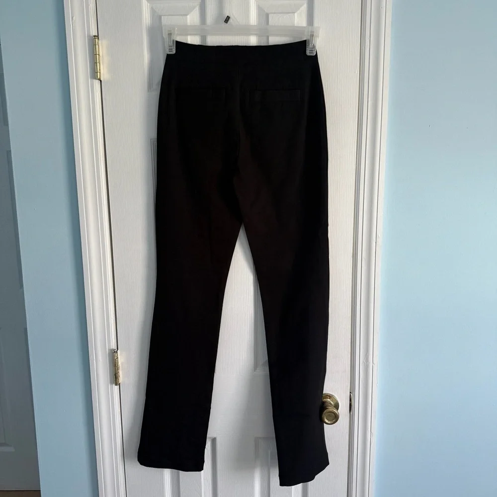 Maeve by Anthropologie Women’s Black Full Length Dress Pants Sz 25 - Picture 6 of 8